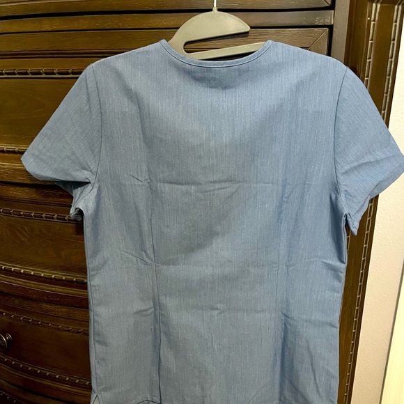 Figs heather indigo Casma tops - Picture 7 of 9